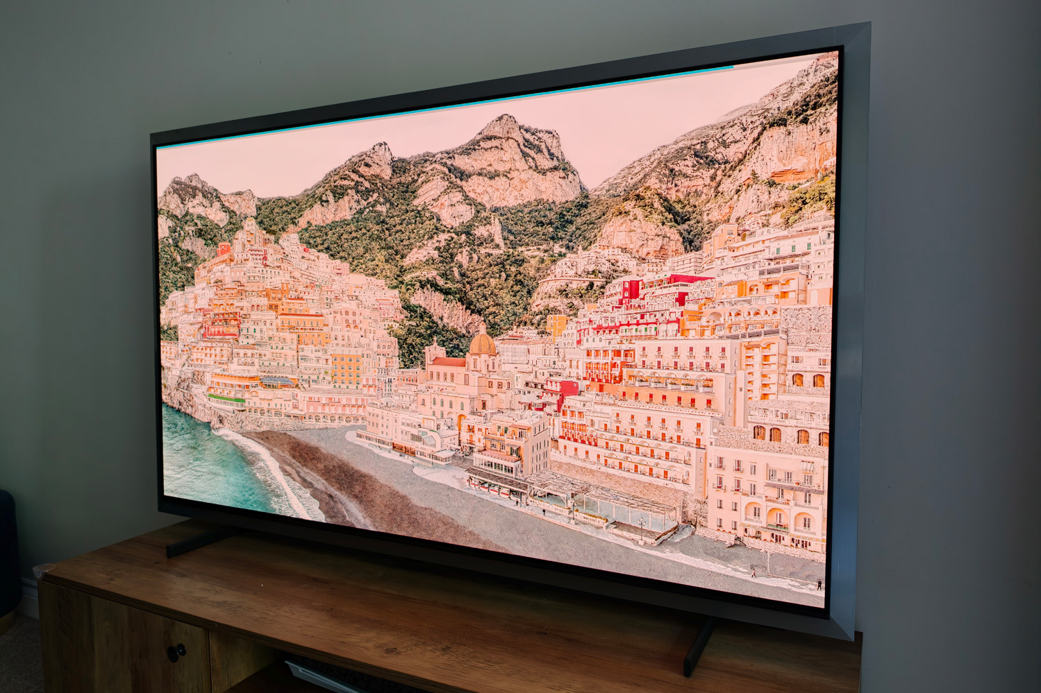 Samsung S99H OLED TV review art