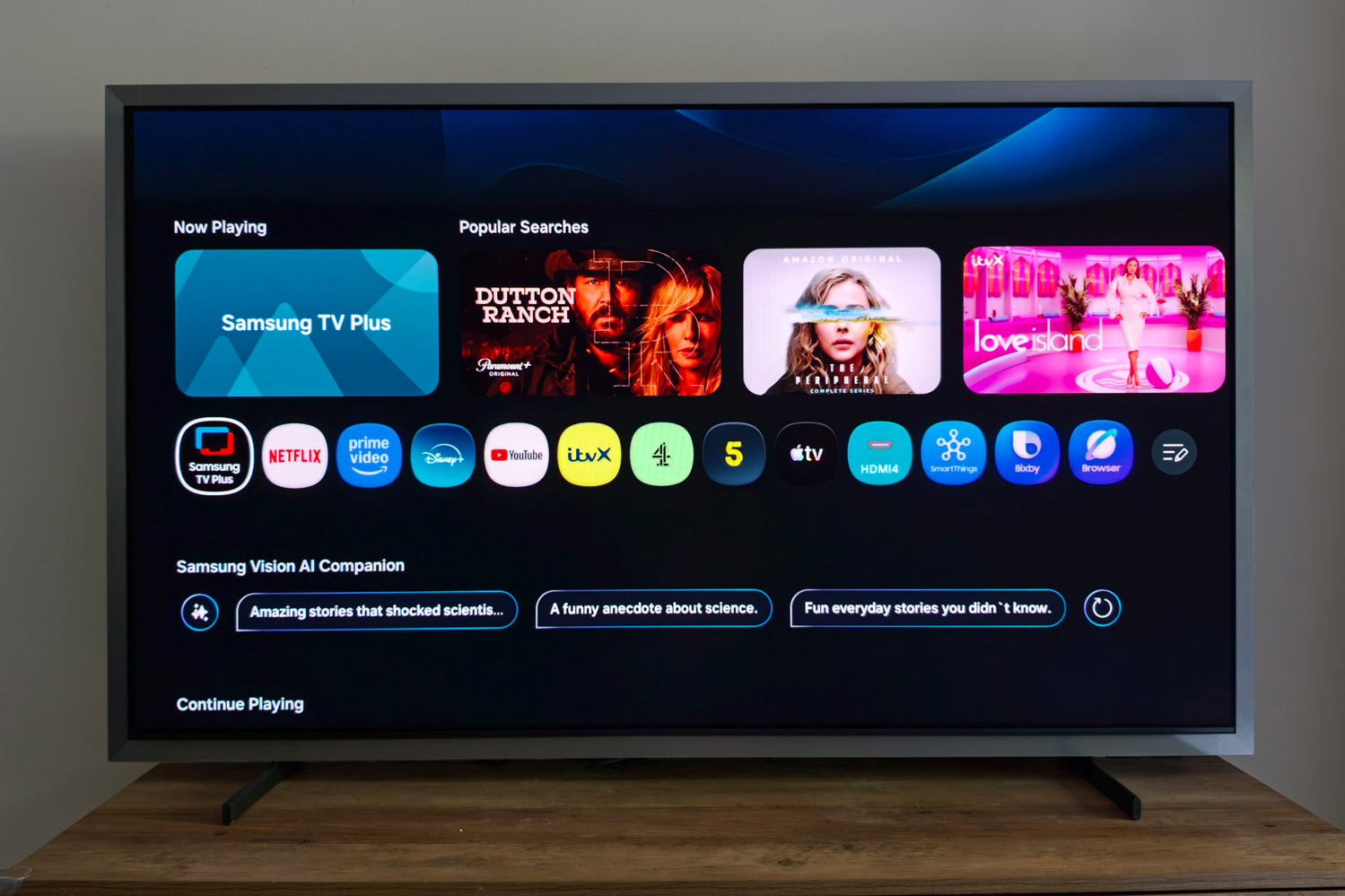 Samsung S99H OLED TV review home