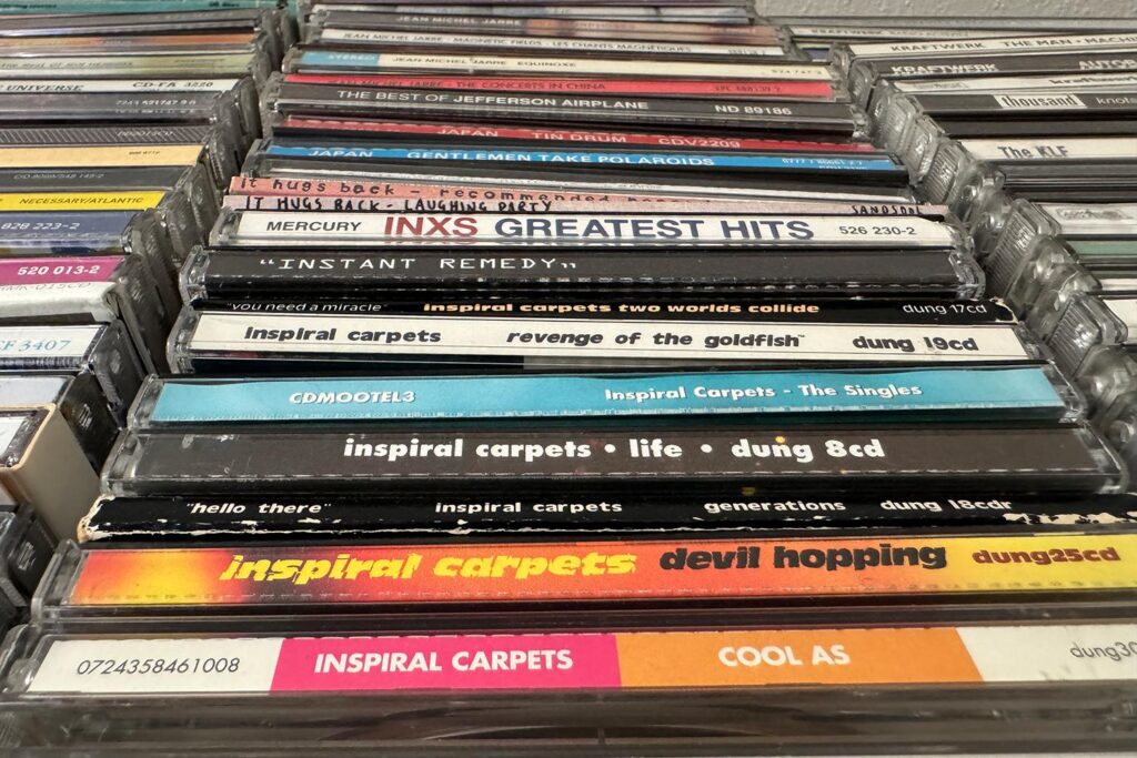 CD sales are booming again, but only half of buyers actually have a compact disc player to listen on