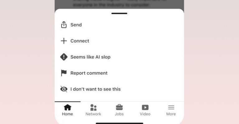Over 1 million people have clicked LinkedIn’s AI slop button