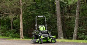 Greenworks’ MaximusZ electric riding mower has five motors and a few compromises