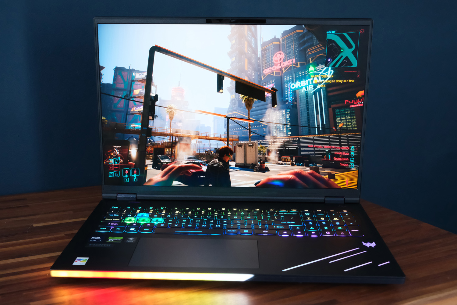 Acer Predator Helios 18 AI review gaming 2