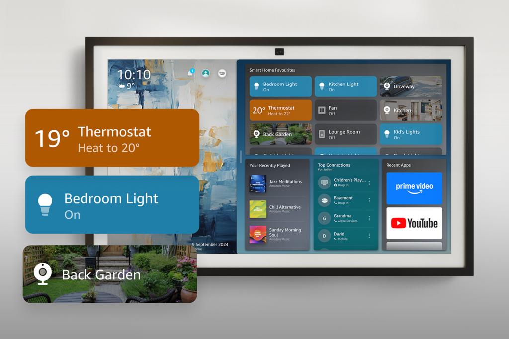 Amazon Echo Show 21 widgets