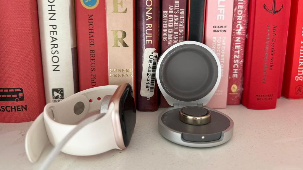 Apple Watch Series 11 and Oura Ring 5 charging
