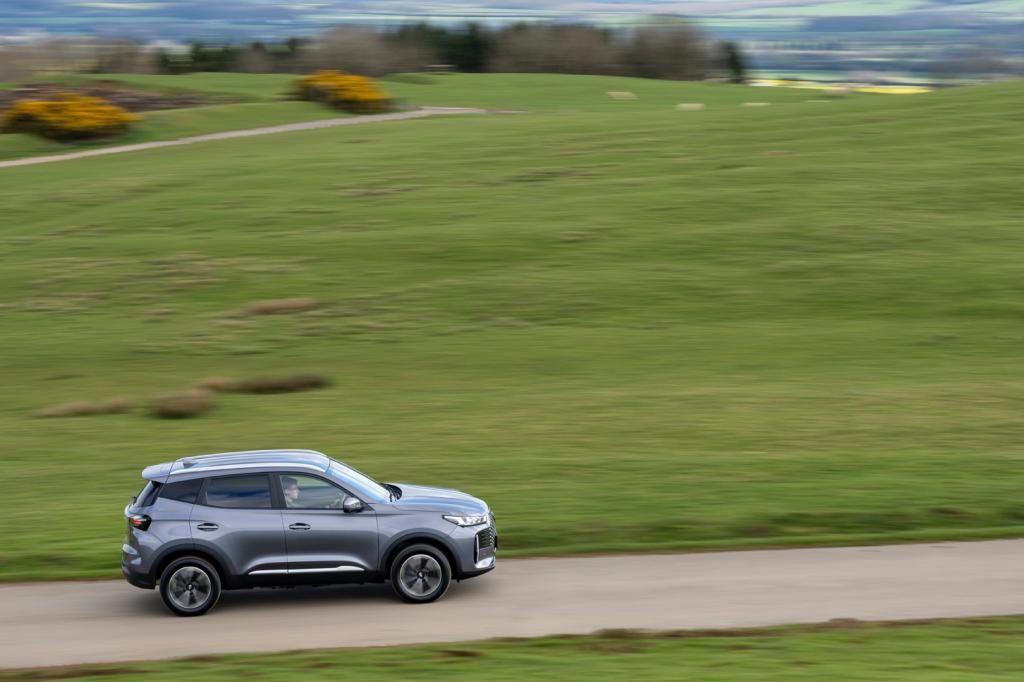 Chery Tiggo 4 review aerial