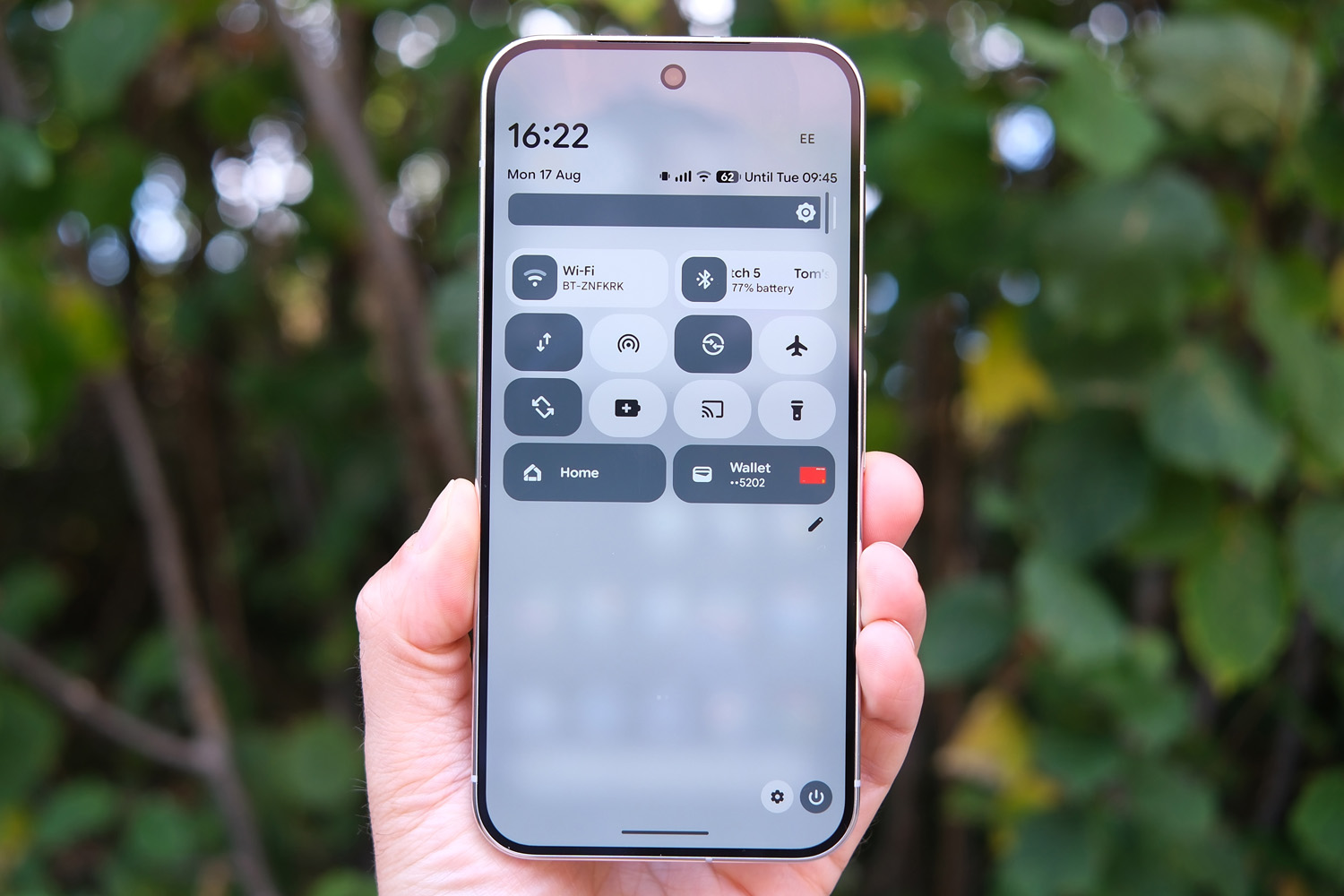 Google Pixel 11 Pro XL quick settings