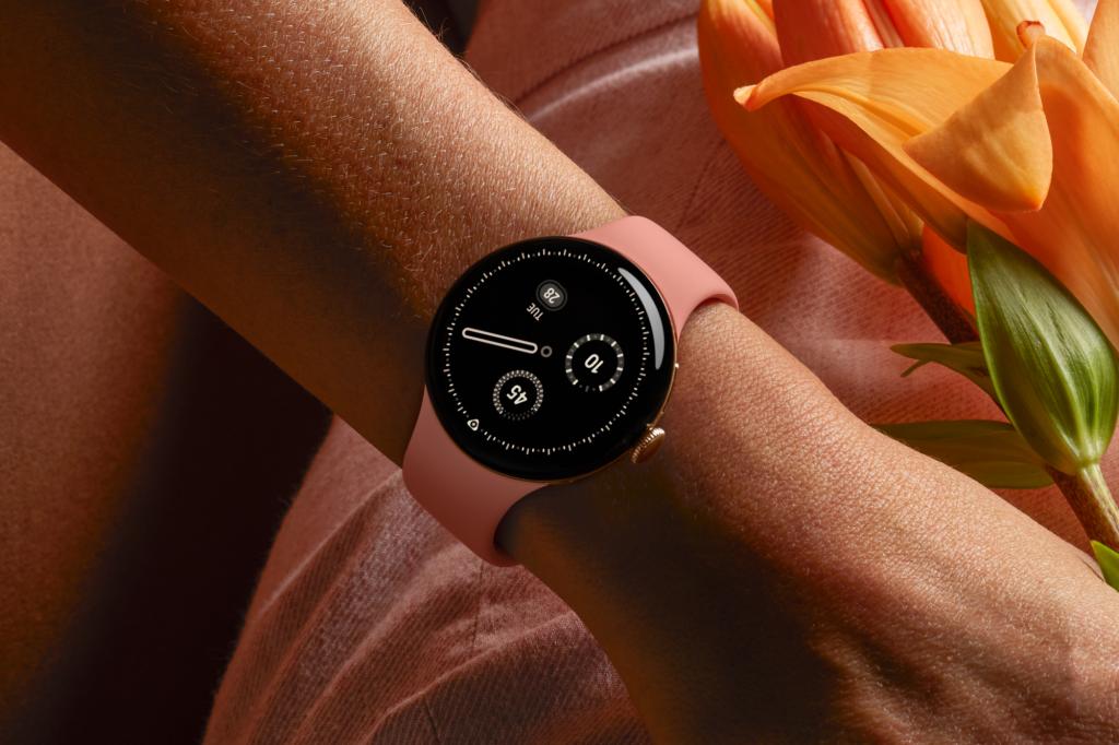 Pixel Watch 5 on wrist