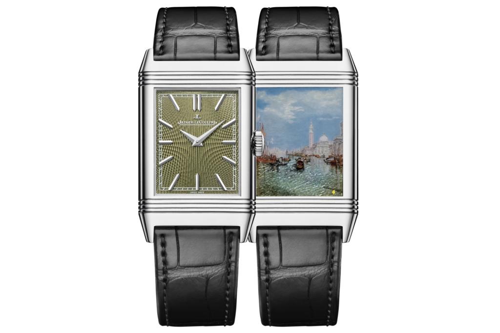Jaeger-LeCoultre Reverso Tribute Enamel 'Turner Series' on white background