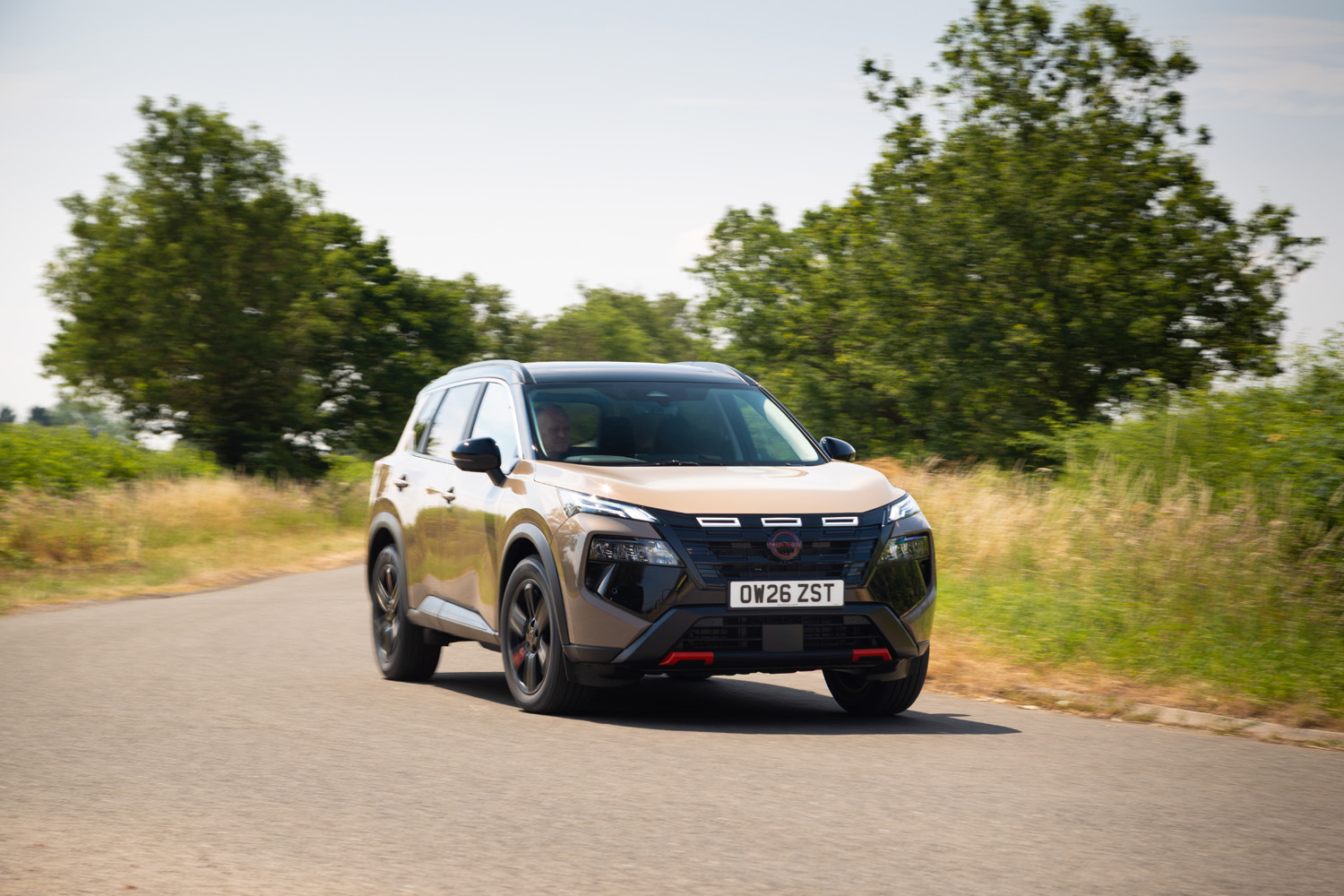 Nissan X Trail 2026 drive cornering front