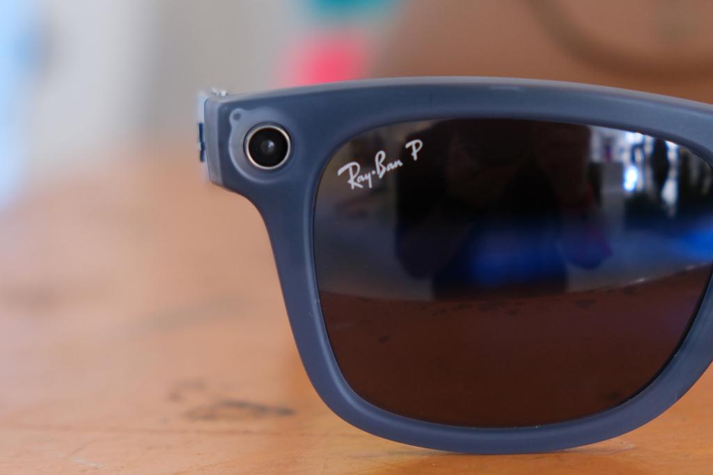 Ray Ban Meta smart glasses camera