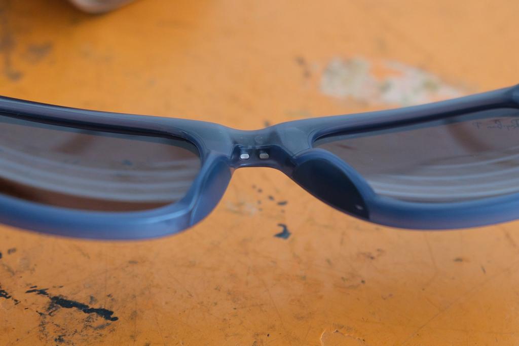 Ray Ban Meta smart glasses nose sensor