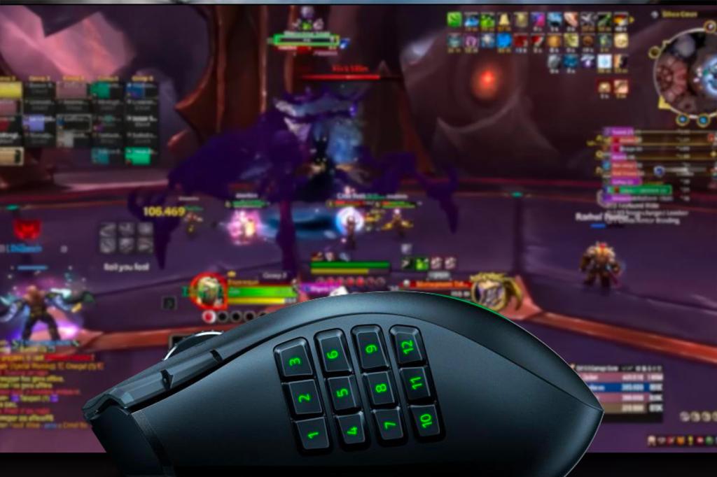 Razer Naga V3 Pro MMO layout