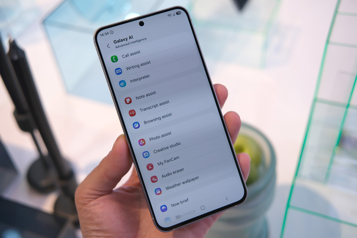 Samsung Galaxy S26 FE hands-on Galaxy AI