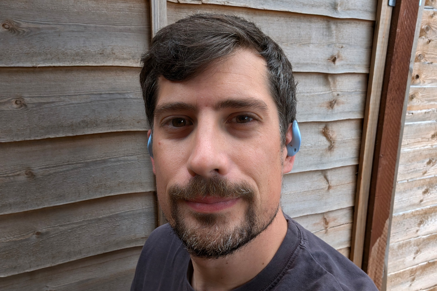 Shokz OpenFit Air 2 review wearing front