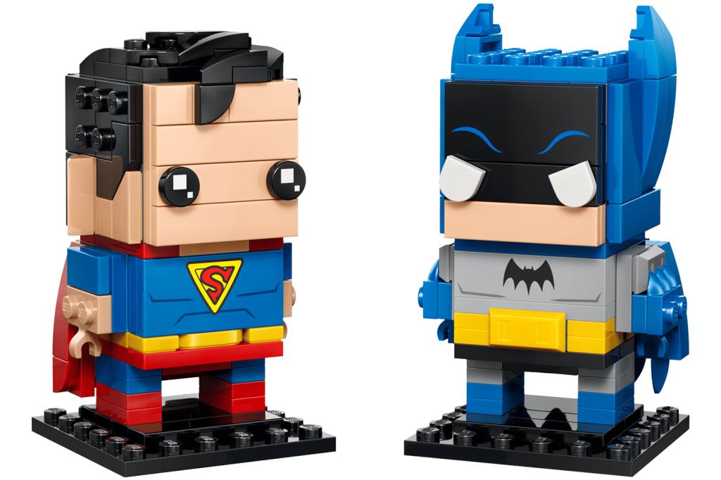 Lego Brickheadz Superman and Batman
