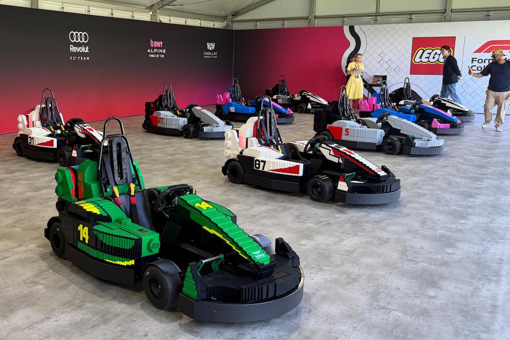 Lego F1 cars