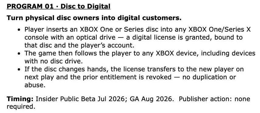“Turn physical disc owners into digital customers.”