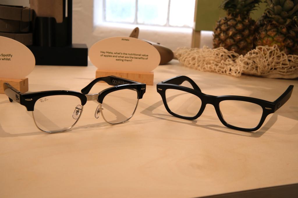 Ray Ban Meta Audio AI Glasses styles