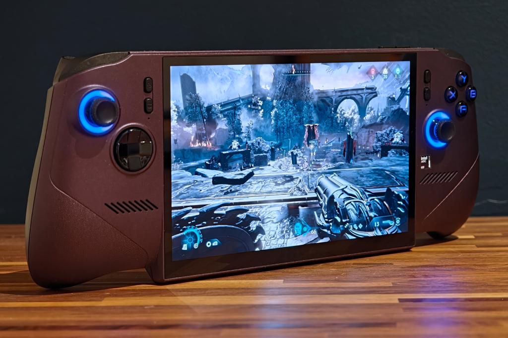 MSI Claw 8 EX AI+ review Doom