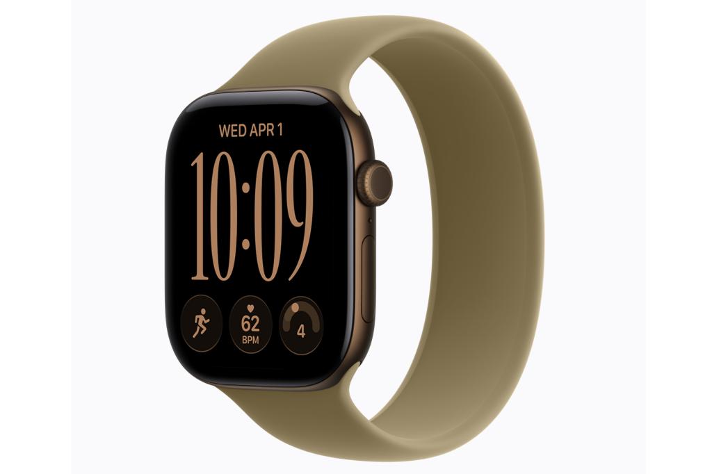 Apple Watch Series 12 on white background