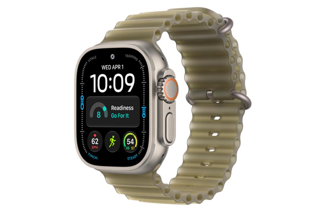 Apple Watch Ultra 4 on white background
