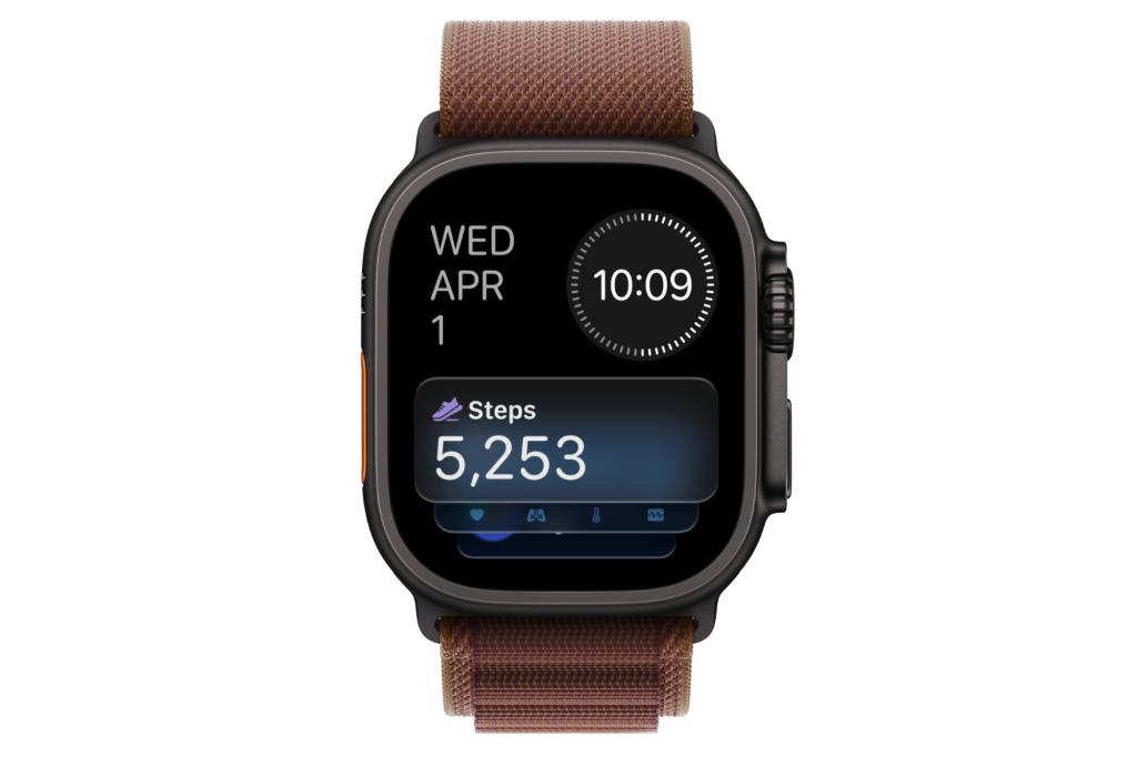 Apple Watch Ultra 4 on white background