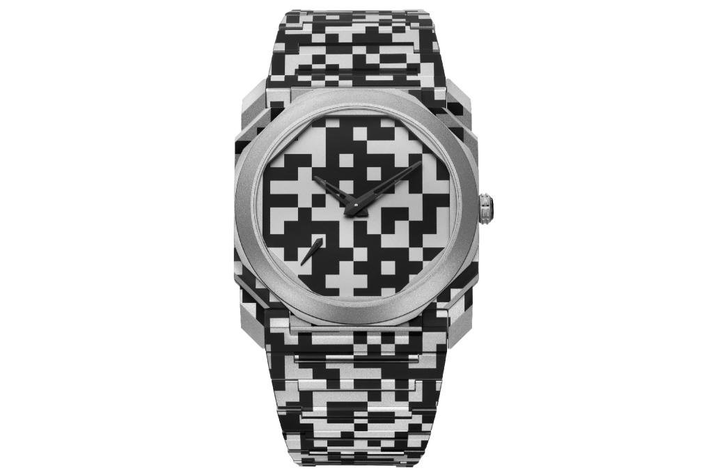 Bulgari Octo Finissimo Dazzle on white background