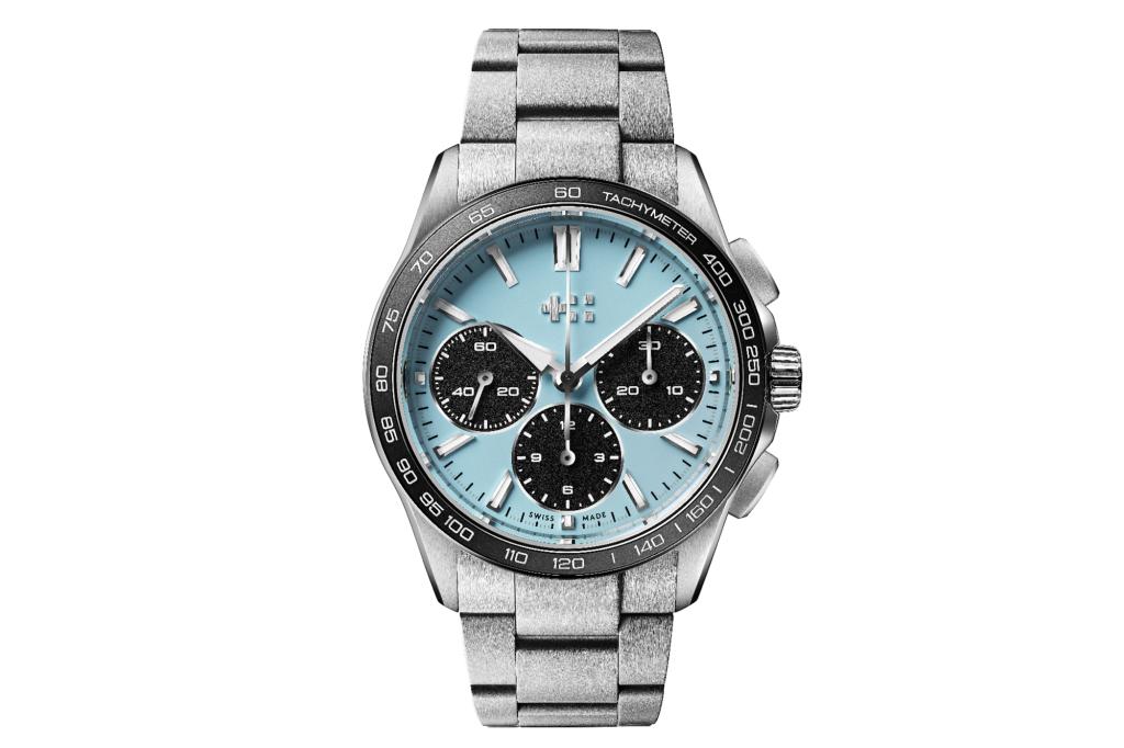 Christopher Ward C63 Sealander Chronograph on white background
