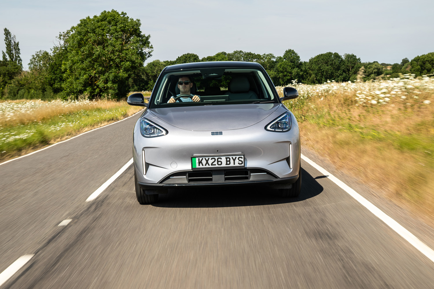 Geely EX2 review tracking nose