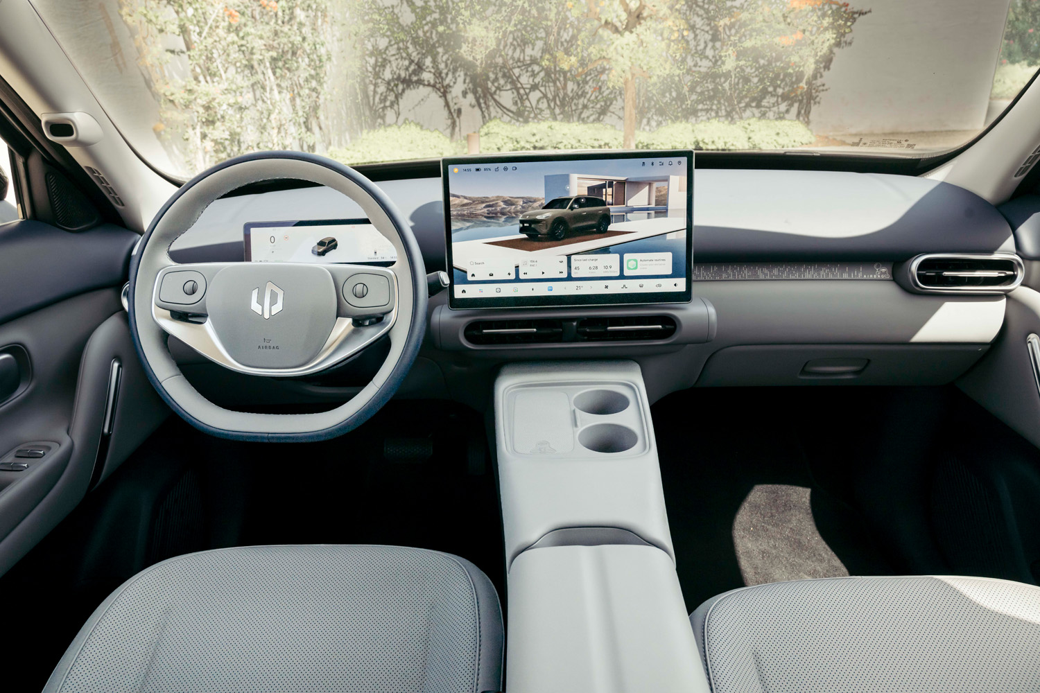 Leapmotor B03X drive 2026 dashboard