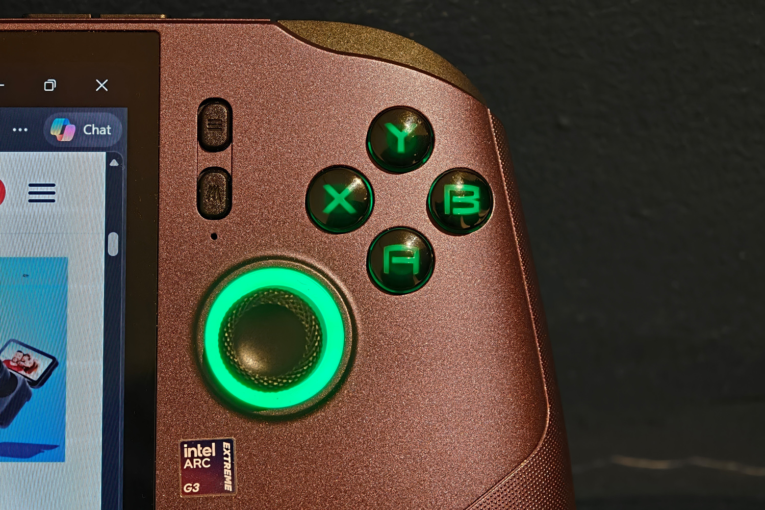 MSI Claw 8 EX AI+ review face buttons