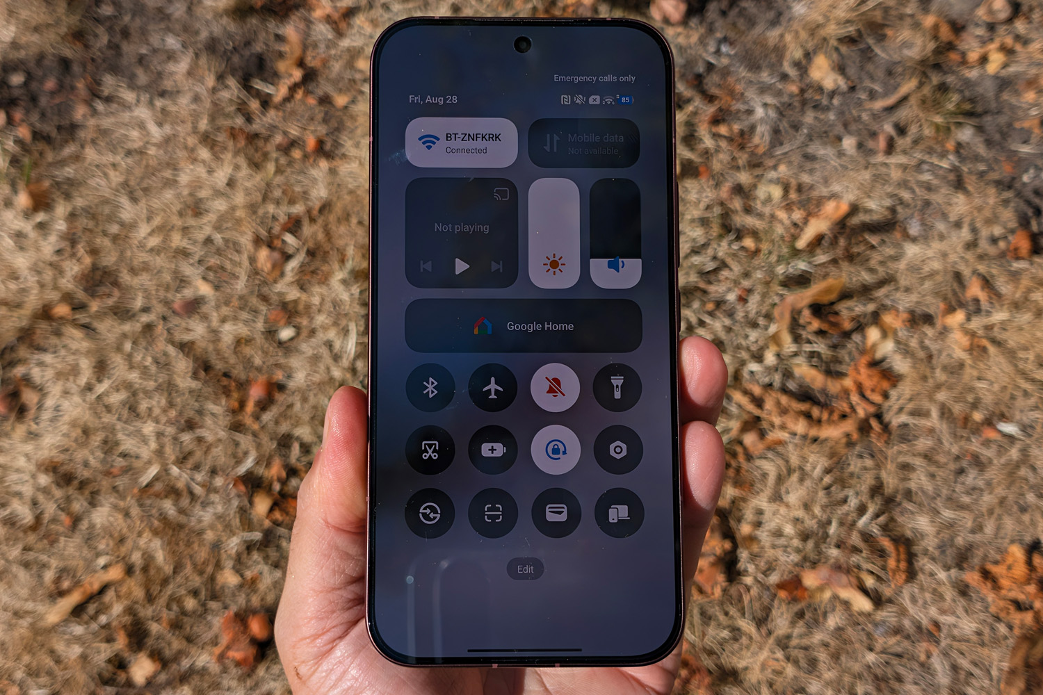 Poco F9 Ultra review quick settings