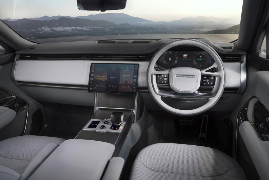 Range Rover Electric interior