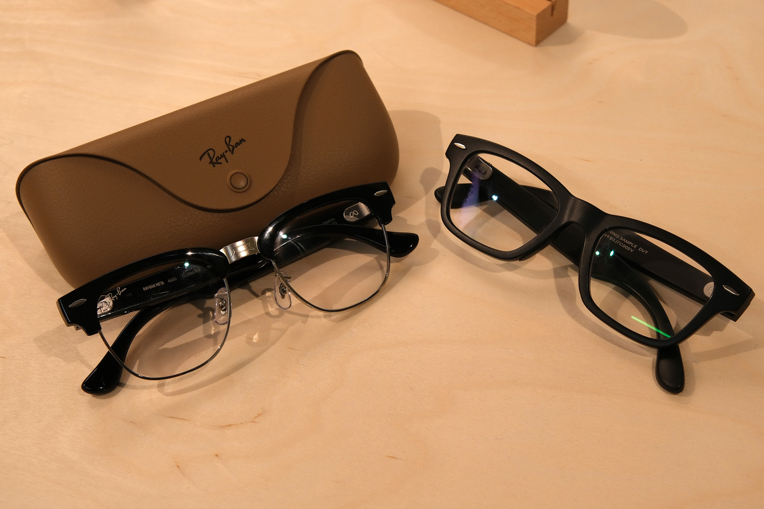 Ray Ban Meta Audio AI Glasses two pairs
