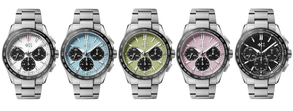 Sealander Chronograph dial options
