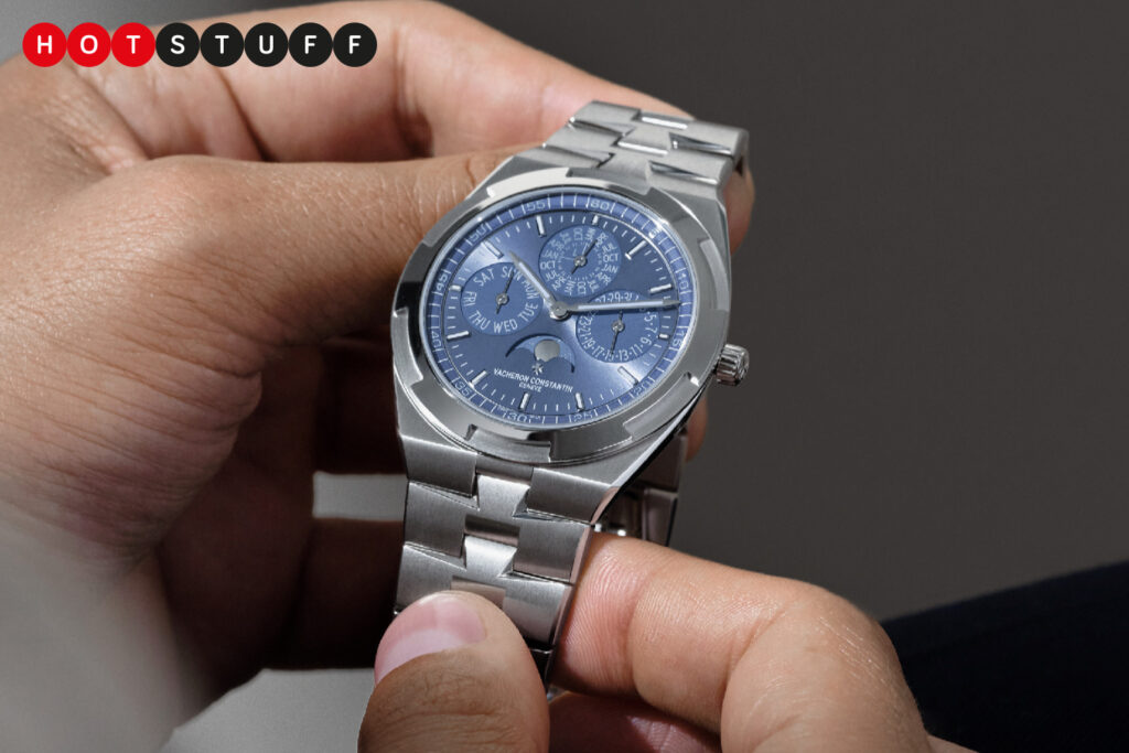 Vacheron Constantin marks 30 years of the Overseas with a stunning azure ultra thing perpetual calendar