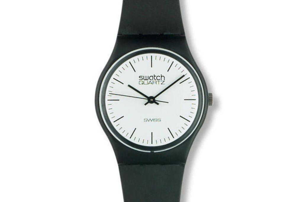 Swatch GB100 on white background