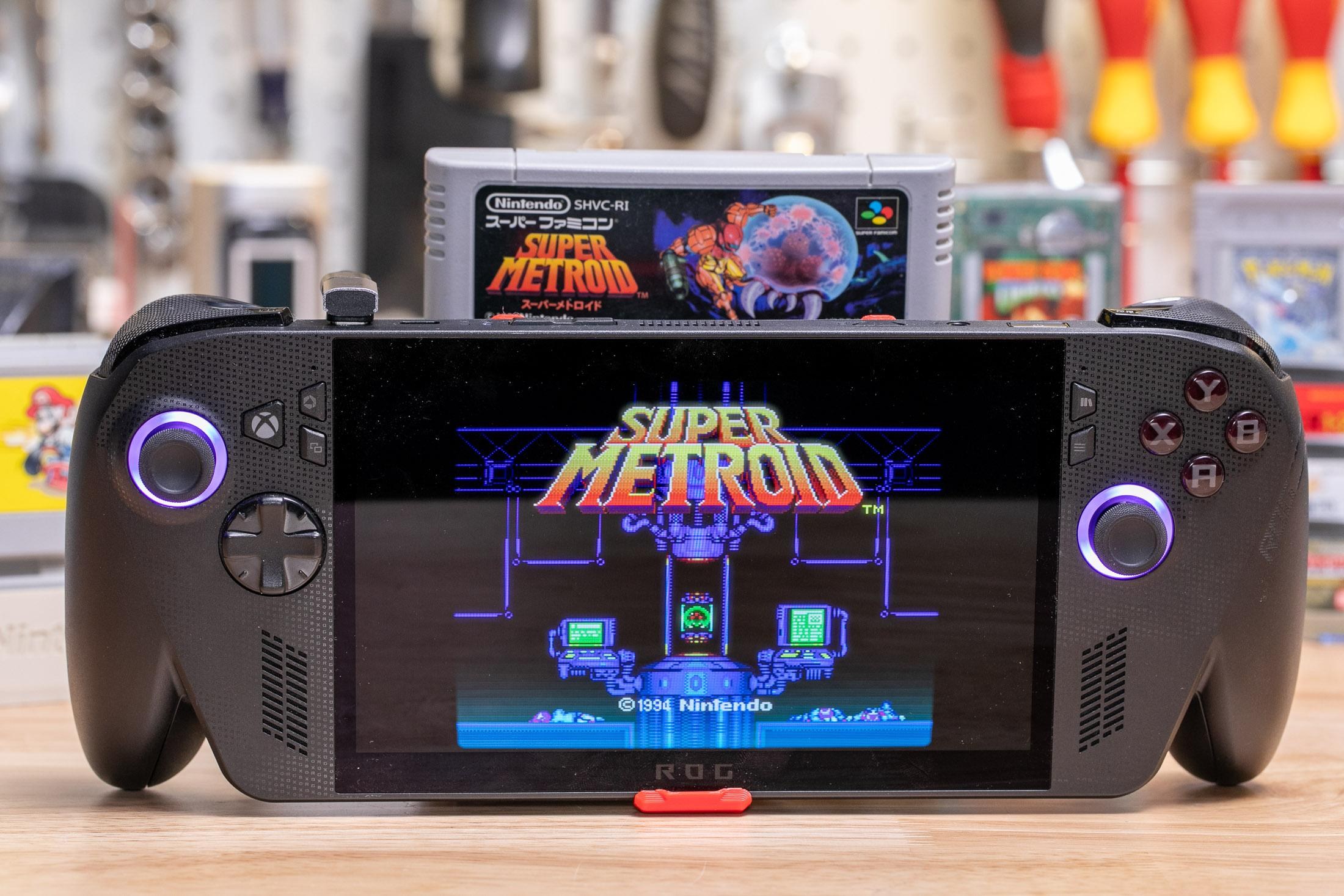 Super Nintendo on an Xbox Ally? Yep.