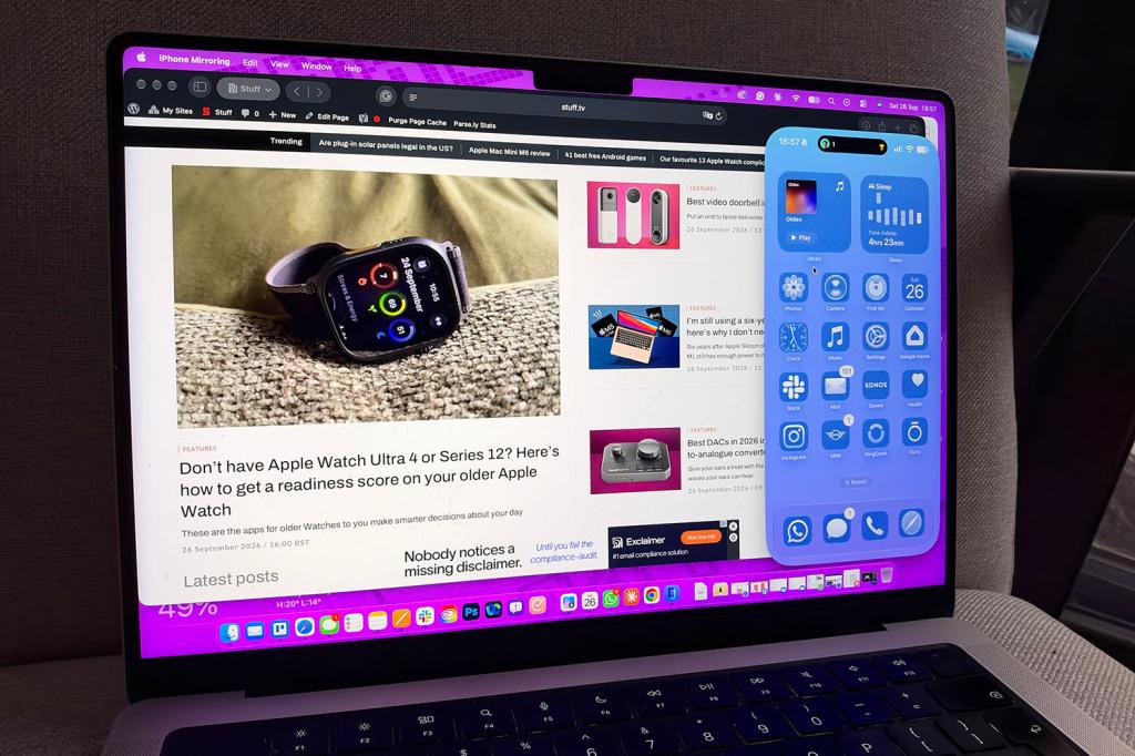 iPhone Mirroring in iOS 27