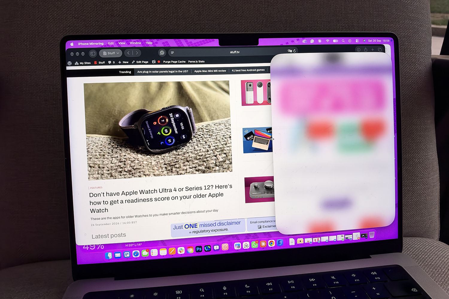 iPhone Mirroring in iOS 27