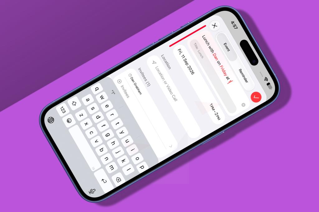 Calendar iOS 27