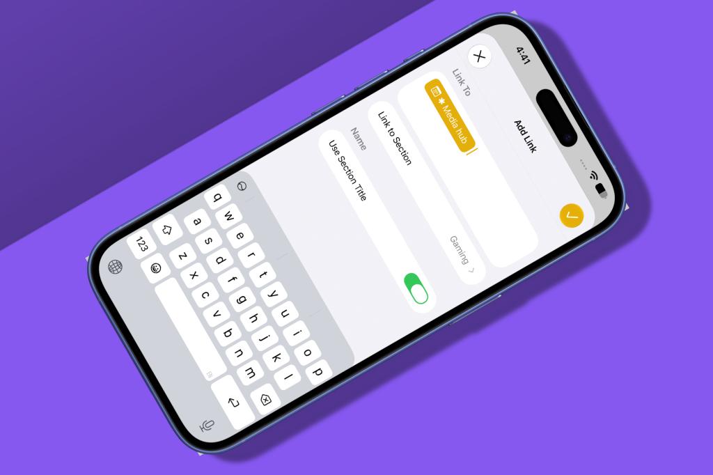iOS 27 Notes sections