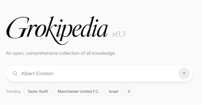 Elon Musk’s Grokipedia has a ‘newly refreshed’ design